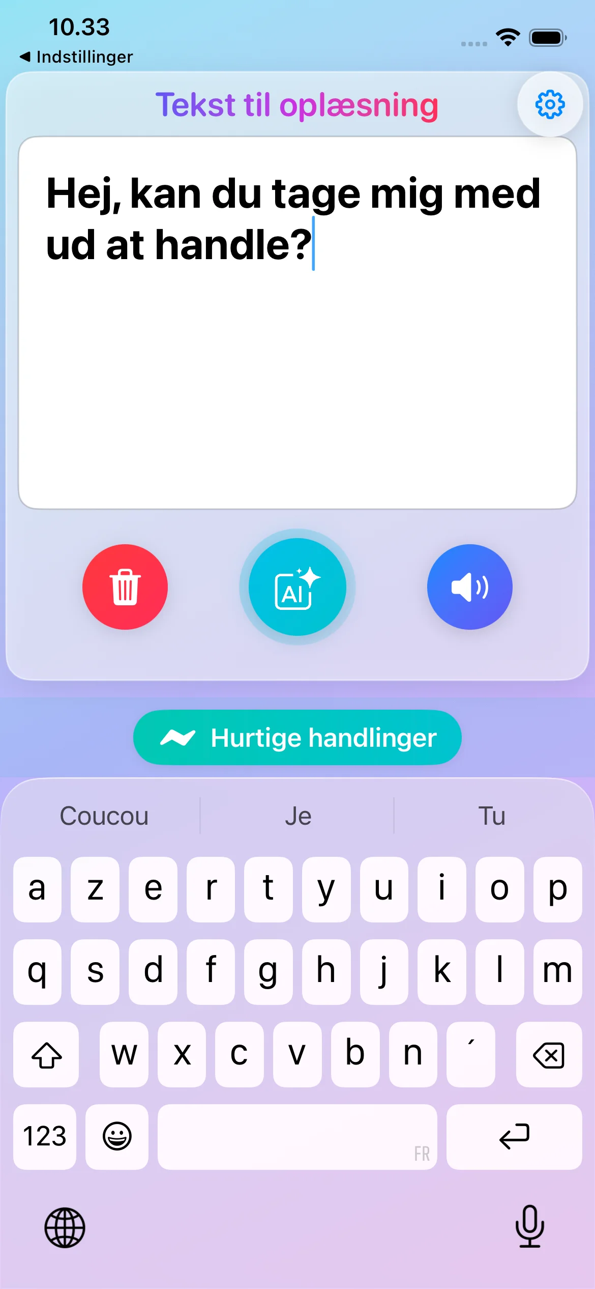 Lorraine Assistant App
