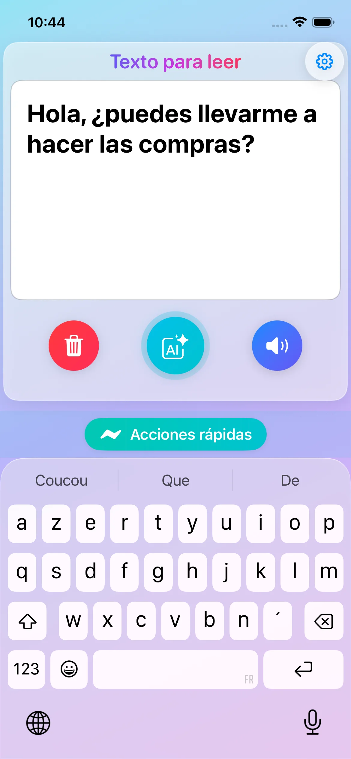 Lorraine Assistant App