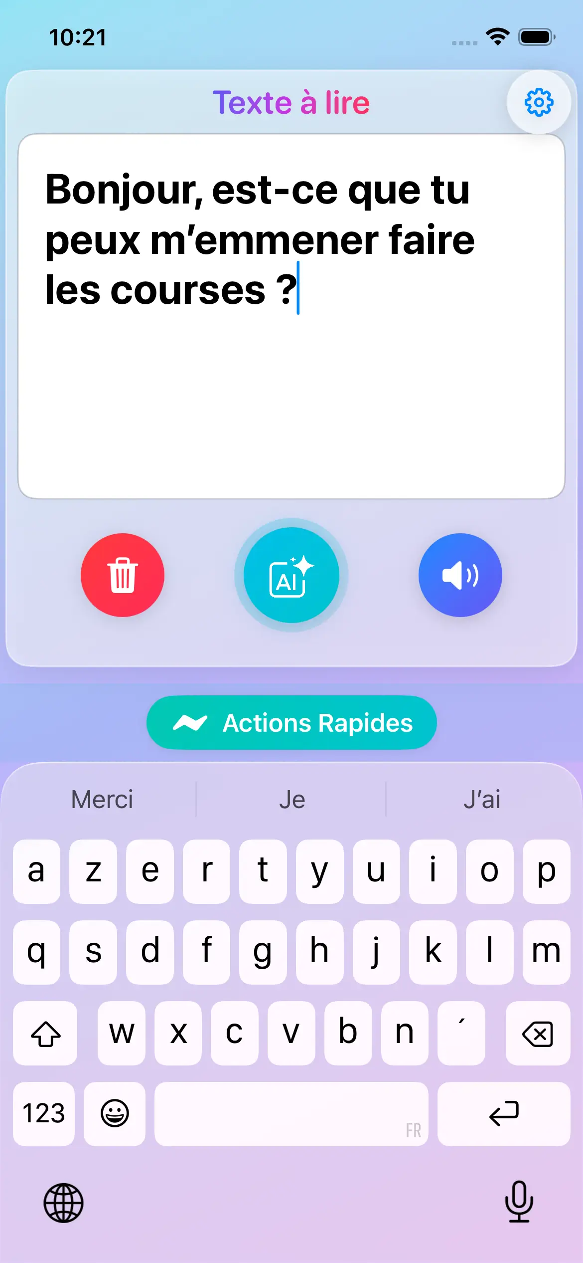 Lorraine Assistant App