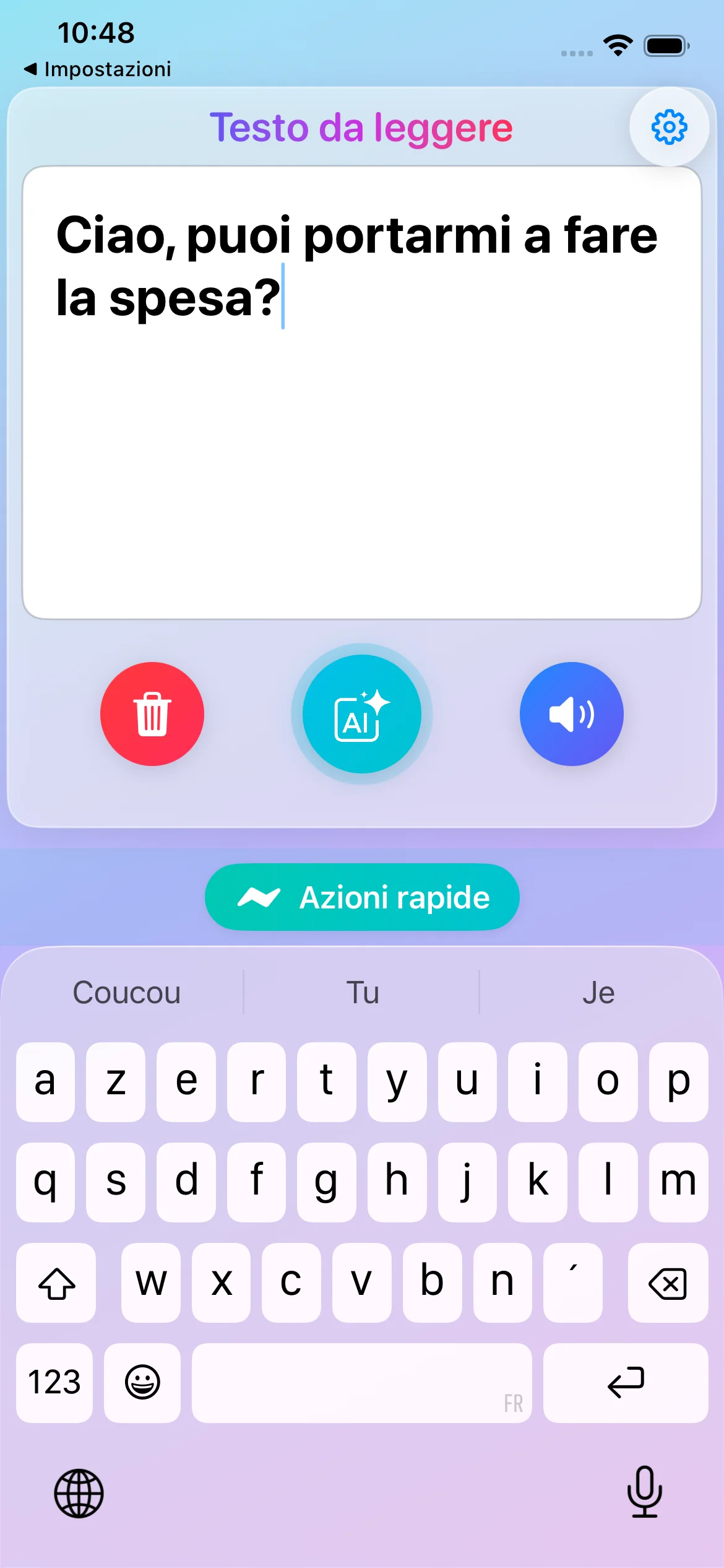 Lorraine Assistant App