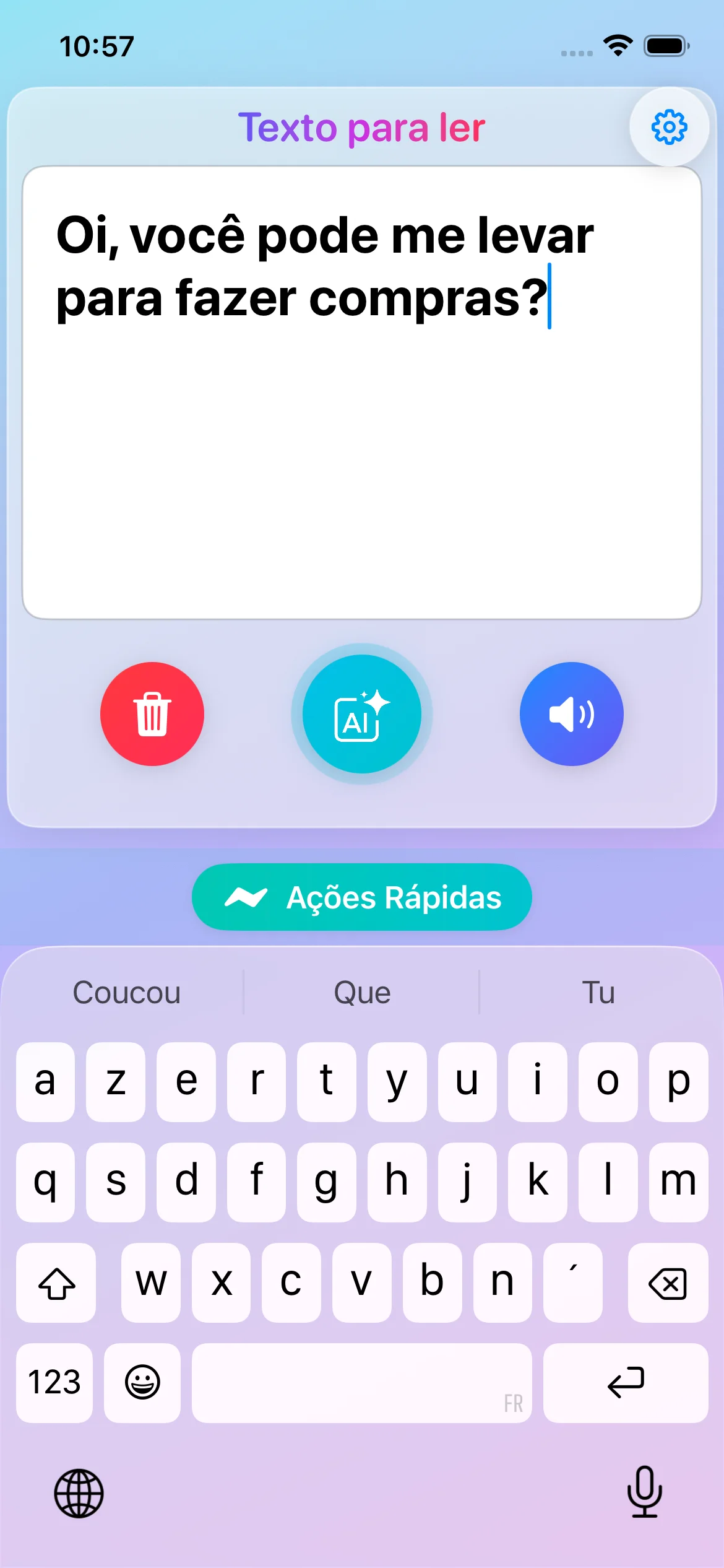 Lorraine Assistant App