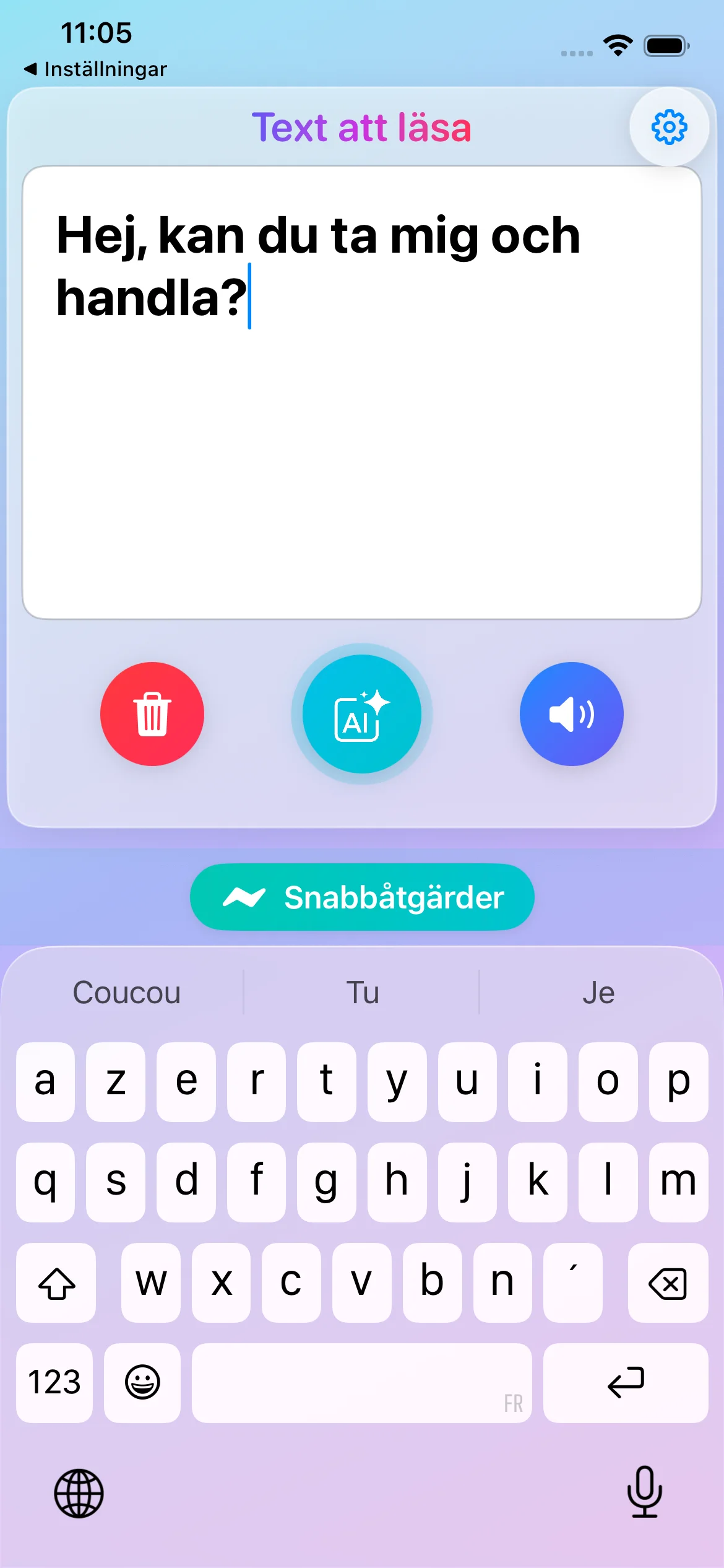Lorraine Assistant App