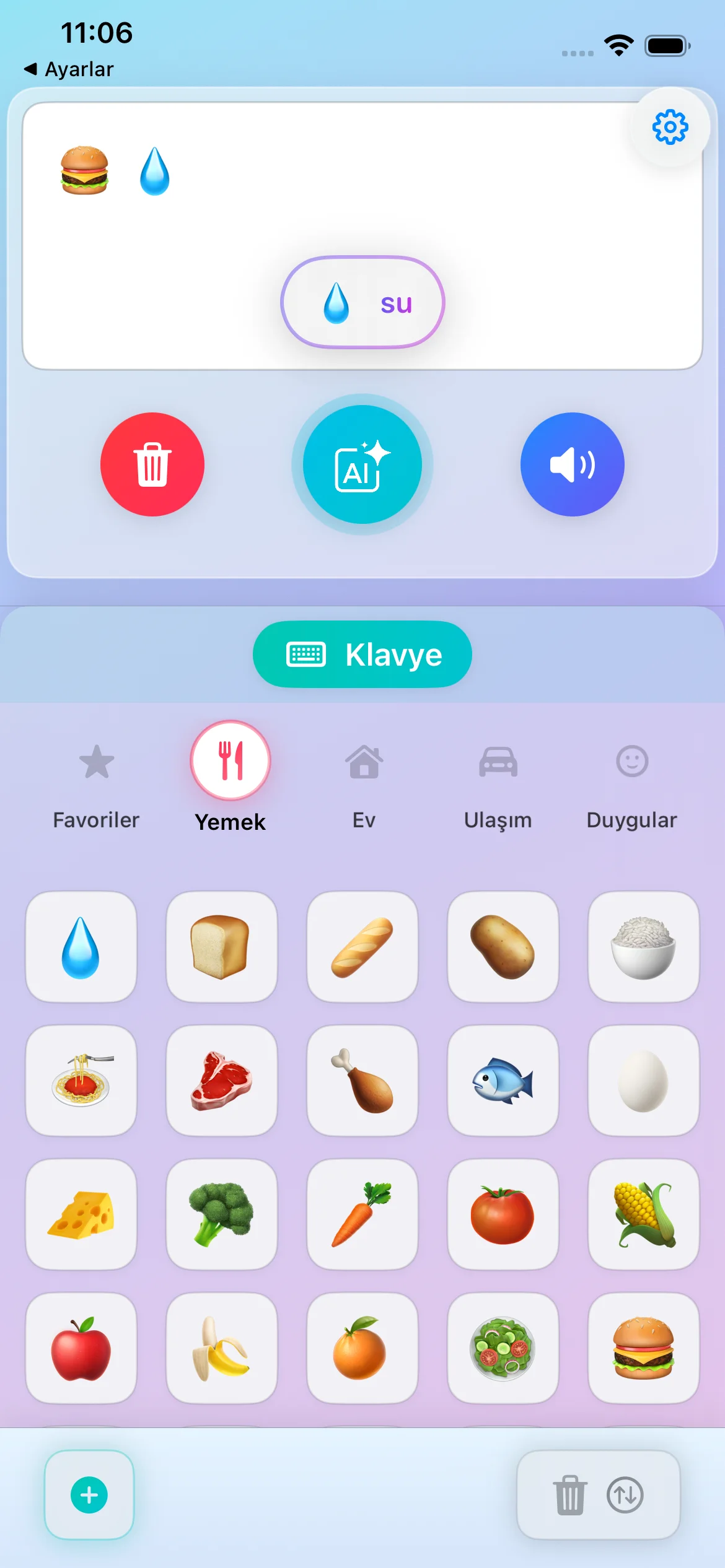 Interface accessible