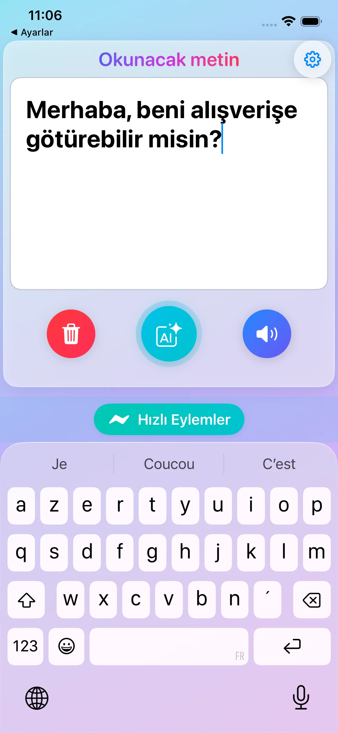 Lorraine Assistant App